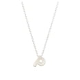 thumbnail image 1 of Uinagy Women's 26 Letter Necklace Silver, 1 of 4