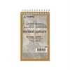 Second Nature Single Subject Wirebound Notebooks 1 Subject, Narrow Rule, Randomly Assorted Color Covers, 3 x 5, 50 Sheets