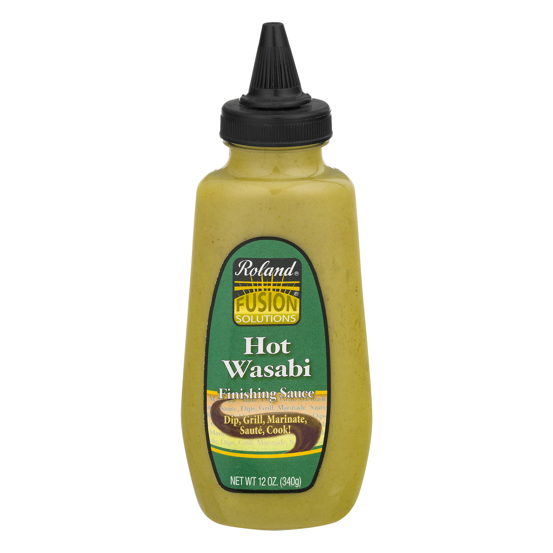 Fusion Solutions Wasabi Finishing Sauce Hot, 12.0 OZ