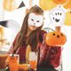 thumbnail image 5 of Juego de Guantes con Orejas de Lobo y Zorro | Guantes de Piel Sintética Sin Dedos con Pata y Muñeca Ajustable | Accesorio para Disfraz de Halloween o Navidad para Mujeres y Hombres, Regalo de Cosplay, 5 of 6