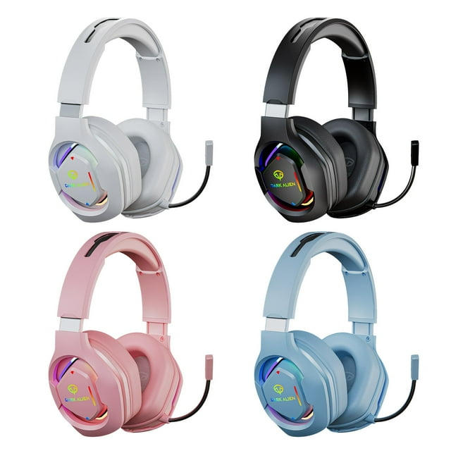 Rbaofujie Écouteurs Circum-Auriculaires Casque de Jeu Écouteurs de Jeu avec Microphone