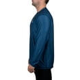 thumbnail image 3 of Realtree Mens Long Sleeve Jersey Recycled Polyester Reversible UPF Scent Control Maverick Denim Performance Tee- 3XL, 3 of 22
