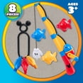 thumbnail image 2 of Disney Jr. Mickey Mouse Clubhouse Gone Fishing Set, Kids Ages 3 and up, 2 of 8