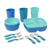 ECR4Kids My First Meal Pal Combo Set, Tropical, 15-Piece