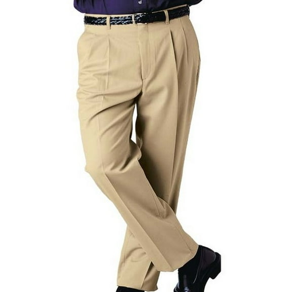 Men's Business Casual Pleated Pant - 2610