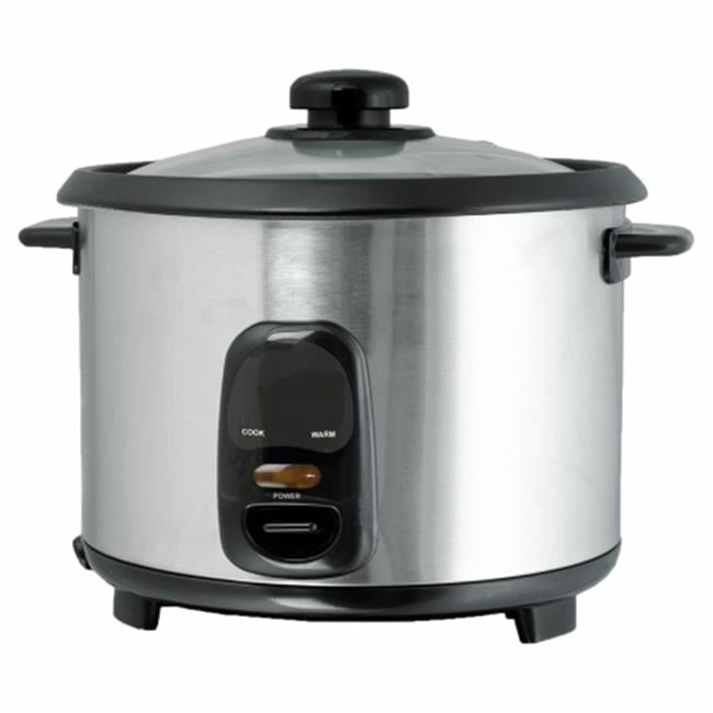 10 Cup 1.8 Liter Rice Cooker Stainless Steel Walmart Canada