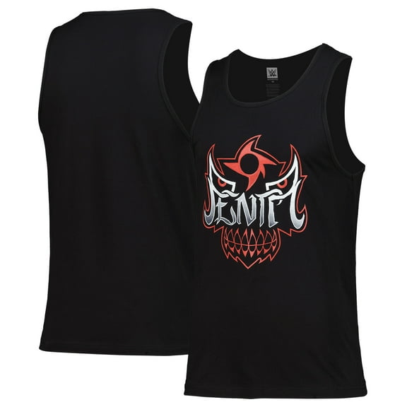 Men's Black Penta Black Logo Tank Top
