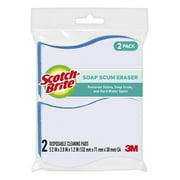 Scotch-Brite Soap Scum Eraser, 2 Pack