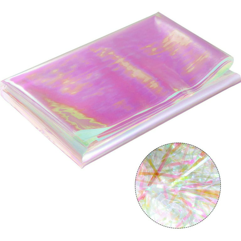 Holographic Chameleon Clear Flower/Gift Wrapping Paper, Waterproof, 20″x  20″ , 15 sheets per pack – Unikpackaging