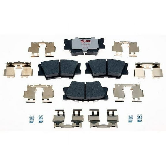 Rear Brake Pad Set - Compatible with 2007 - 2018 ES350 2008 2009 2010 2011 2012 2013 2014 2015 2016 2017