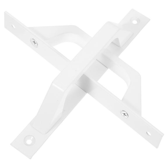 GOOHOCHY Hotel Door Handle Aluminium Alloy White For Bar 2Pcs 7.9In