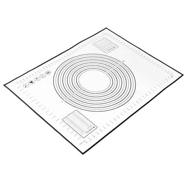 Baking Mat,Silicone Pastry Mat NonStick Rolling Dough Pad Pastry Mat Solid Performance