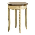 thumbnail image 2 of Furniture of America Vasco Round End Table, White, 2 of 5