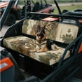 thumbnail image 2 of Yuyamidu Deer Green Camo UTV Seat Cover Mule Bench Seat Cover Easy to Clean UTV Accessories Compatible with Kawasaki Mule 3000 3010 3020 4000 4010 2001-2023 2025, 2 of 7