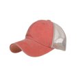 thumbnail image 1 of WEIYLL Berets For Women Men Washed Light Board Mesh Tongue Fashionable Hundred Matching Patchwork Visors, 1 of 3