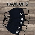 thumbnail image 2 of Star of David Symbol Black Face Mask Magen David Shield Martyrdom and Heroism, 2 of 3