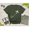 thumbnail image 5 of Plane Airplane Lover Pilot Gift For Men Women Kids Boy Girl T-Shirt Plane Lover Gift T Shirt for Teens Youth Graphic Aviator Tshirt, 5 of 8