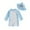 Light Blue, variant on Long Sleeve Swimsuits for Women 2 Piece Girl Swimsuits Bathing Suits Girls Swim Shorts Rash Guard Swimsuit Set With Matching Hat For Toddler Beach And Surfing