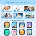 thumbnail image 2 of TOPCHANCES Kids Smart Watches, Touch Screen Smartwatch for  Boys Girls with 2-way Call, Dual Cameras, 31 Games, Music Player, Video, Educational Toys Gifts, Blue, 2 of 8