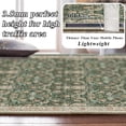 thumbnail image 5 of YOUFORTONG Extra Large 10x14 Living Room Area Rug,Thin Stain Oriental Soft Carpet, Non-Slip Stain Resistant Indoor Rug,Green, 5 of 5