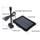 thumbnail image 3 of Comedero solar para pájaros con aspersor - Alimentado por energía solar para decoración de jardín, estanque y piscina - Incluye 7 accesorios, 3 of 9