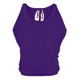 thumbnail image 1 of Blusas con hombros descubiertos y cortes para mujer, blusas holgadas de verano, camisetas de manga corta con estampado de murciélago, camisetas casuales holgadas con cuello redondo para, 1 of 5