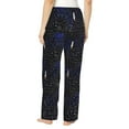 thumbnail image 3 of Xecao Physical Formulas Women's Straight Lounge Pajama Pants: The Epitome of Relaxed Sleepwear, 3 of 9