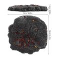 thumbnail image 2 of Cracked Lava Effect Realistic Model Base for Doll Model Display Holder, 2 of 5