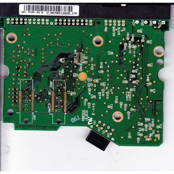 WD1600JB-22GVC0, 2061-701265-200 AL, WD IDE 3.5 PCB