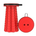 thumbnail image 1 of Tabourets Pliants Rétractables, Tabouret de Camping Portable, Tabouret Pliable Léger Mais Plus Robuste pour la Pêche, les Randonnées, le BBQ, les Fêtes, les Activités de Plein Air, Charge Max 600 Lb, 1 of 4
