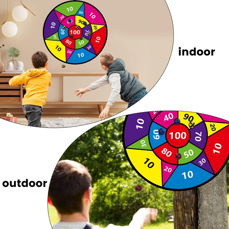 Cyrico Large Dart Board, 28.3 Inch Kids Game Set photo 7