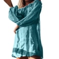 thumbnail image 4 of Maillot de Bain une Épaule pour Femmes Couleur Unie, 4 of 9