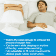 thumbnail image 3 of Professnore Anti Snoring Snore Stop NasalDilator Flexible Anti-Snoring.  1 Pack, 3 of 6