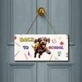 thumbnail image 2 of Back to School Cute Wirehaired Pointing Griffon Landscape Wood Sign Dog Lover Hanging Wall Home Decor - 13010, 2 of 5