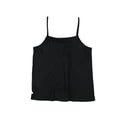 thumbnail image 2 of Camiseta sin mangas con volantes Hurley negro XS, 2 of 2