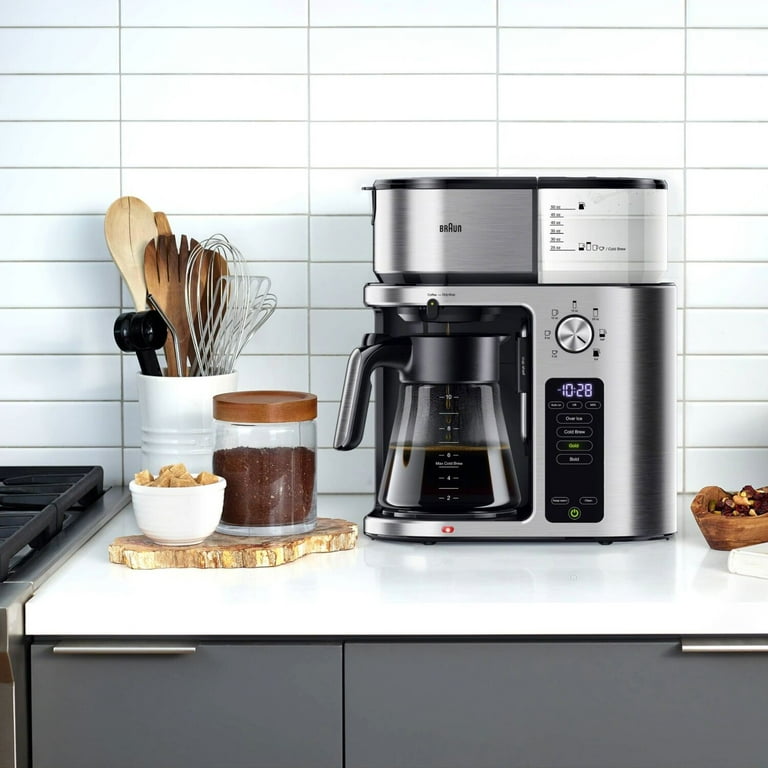 未使用品✨BRAUN BRAUN KF9170SIコーヒーメーカー　付属品多数 Braun KF9170SI MultiServe Brewing System - Silver – Whole Latte Love