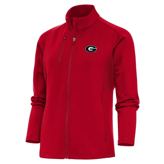 Women's Antigua Red Georgia Bulldogs Generation Full-Zip Jacket