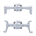 thumbnail image 1 of fastboy Aluminum Alloy 1/24 Front And Rear Axle Housings For FCX18 FCX24 Crawler 2pcs RC Car Accessories Replacement Parts Silver, 1 of 6