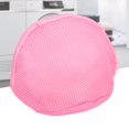 thumbnail image 4 of Lavandería con cremallera Lavado a máquina Lencería Bolsas para sujetadores Lavado de ropa interior de malla neta (forma de triángulo rosa)), 4 of 4