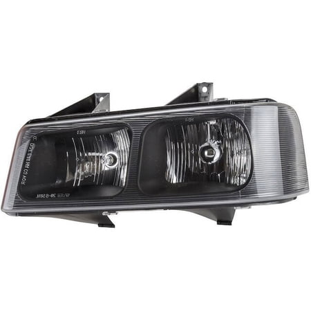 Left Headlight Assembly - Compatible with 2003 - 2020 Chevy Express 3500 2004 2005 2006 2007 2008 2009 2010 2011 2012 2013 2014 2015 2016 2017 2018 2019