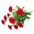 thumbnail image 2 of UDIYO 1 Bouquet 10 Heads Artificial Carnation Non-fading Mother Day Gift Simulation Flower, 2 of 3