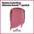thumbnail image 2 of Revlon ColorStay Ultimate Suede Lipstick, Longwear Soft, Ultra-Hydrating High-Impact Lip Color, Formulated with Vitamin E, 045 Supermodel, 0.09 oz, 2 of 5