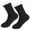 Black, variant on Babysbule Socks for Women Clearance Winter Warm Double-Faced Fleece Bed Non Slip Slipper Floor Socks Hot