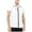 White, variant on Chiccall Mens Lightweight Breathable Vest Casual Zipper Solid V Neck Sleeveless Summer Fishing Beach Tank Tops