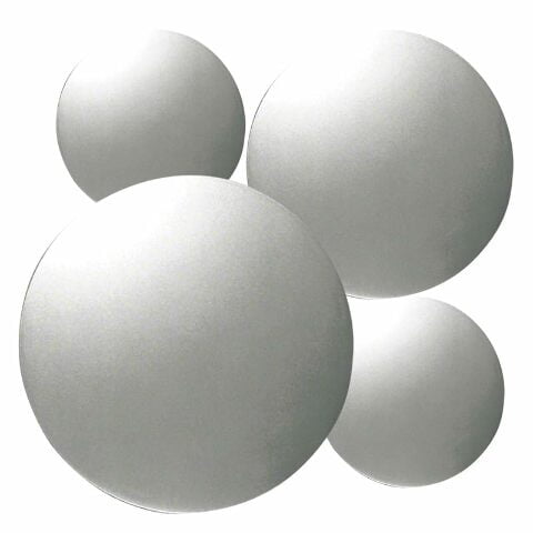 Fuel Rider Set of 4 Aluminum Center Caps Compatible with Select Years and Sub Models for Chevrolet Silverado 1500, Tahoe, GMC Yukon, Sierra 1500