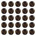 thumbnail image 1 of 300pcs encantos chino Feng Shui suerte riqueza dinero amuleto para pulsera (negro), 1 of 6