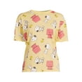 thumbnail image 5 of Peanuts Snoopy Women’s Knit Tee, 5 of 5