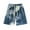 Dark Blue, variant on Wyobmus Mens Tie Dye Graphic Shorts Workout Running Basketball Shorts Casual Gradient Color Drawstring Waist Streetwear Shorts Black