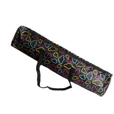 Clearance! YOHOME Fit New Waterproof Canvas Practical Yoga Pilates Pad Hand Strap Belt