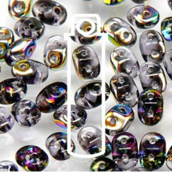 Tanzanite Vitrail Superduo Beads DU0520500-28101-TB